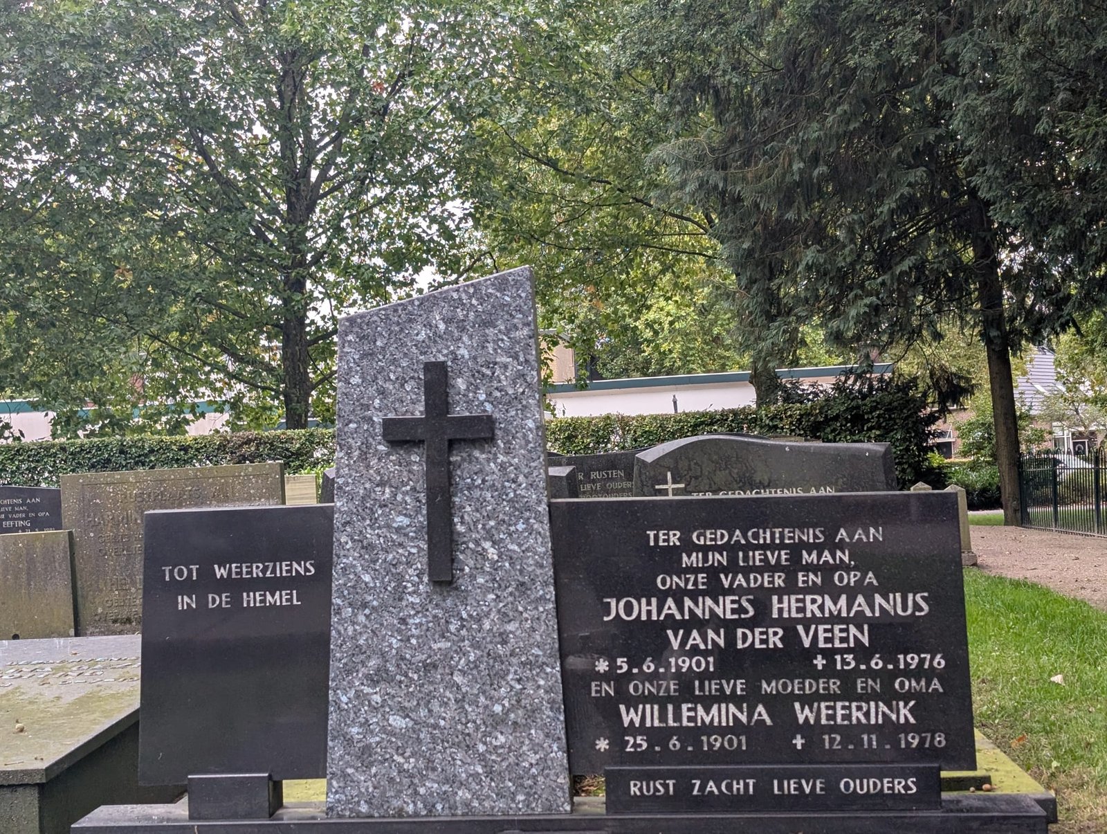 Cemetery register image